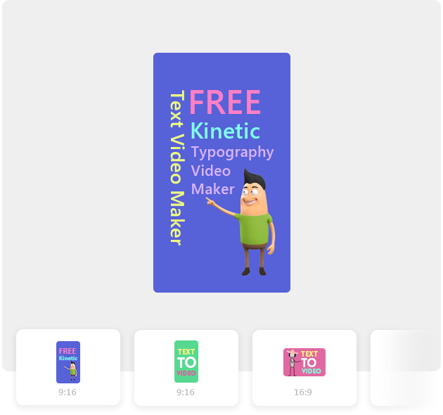 Free Text Video Maker | Kinetic Typography Video Maker - Add Text to Video  in A Snap - Mango Animate
